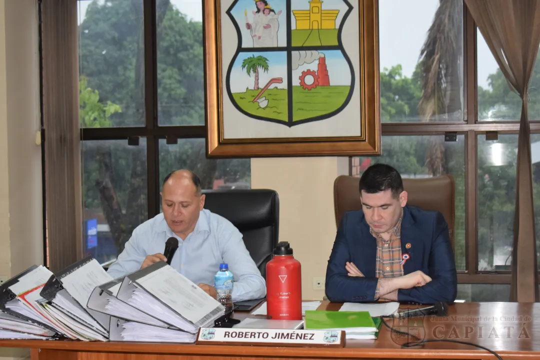 SESION ORDINARIA DE LA JUNTA MUNICIPAL DE CAPIATA: Notas Recibidas y Expedientes Dictaminados