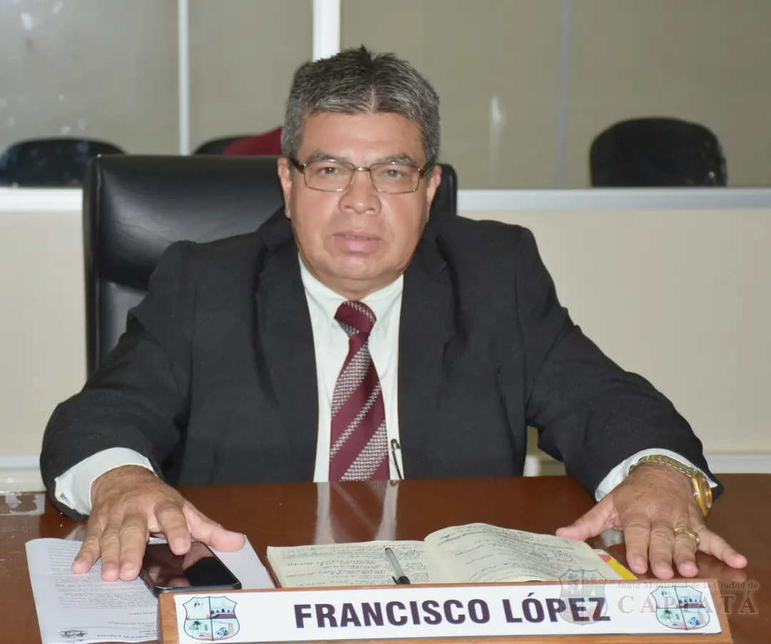 Conformada la Comisión Permanente de la Junta Municipal para el receso legislativo, bajo la presidencia del concejal Francisco López