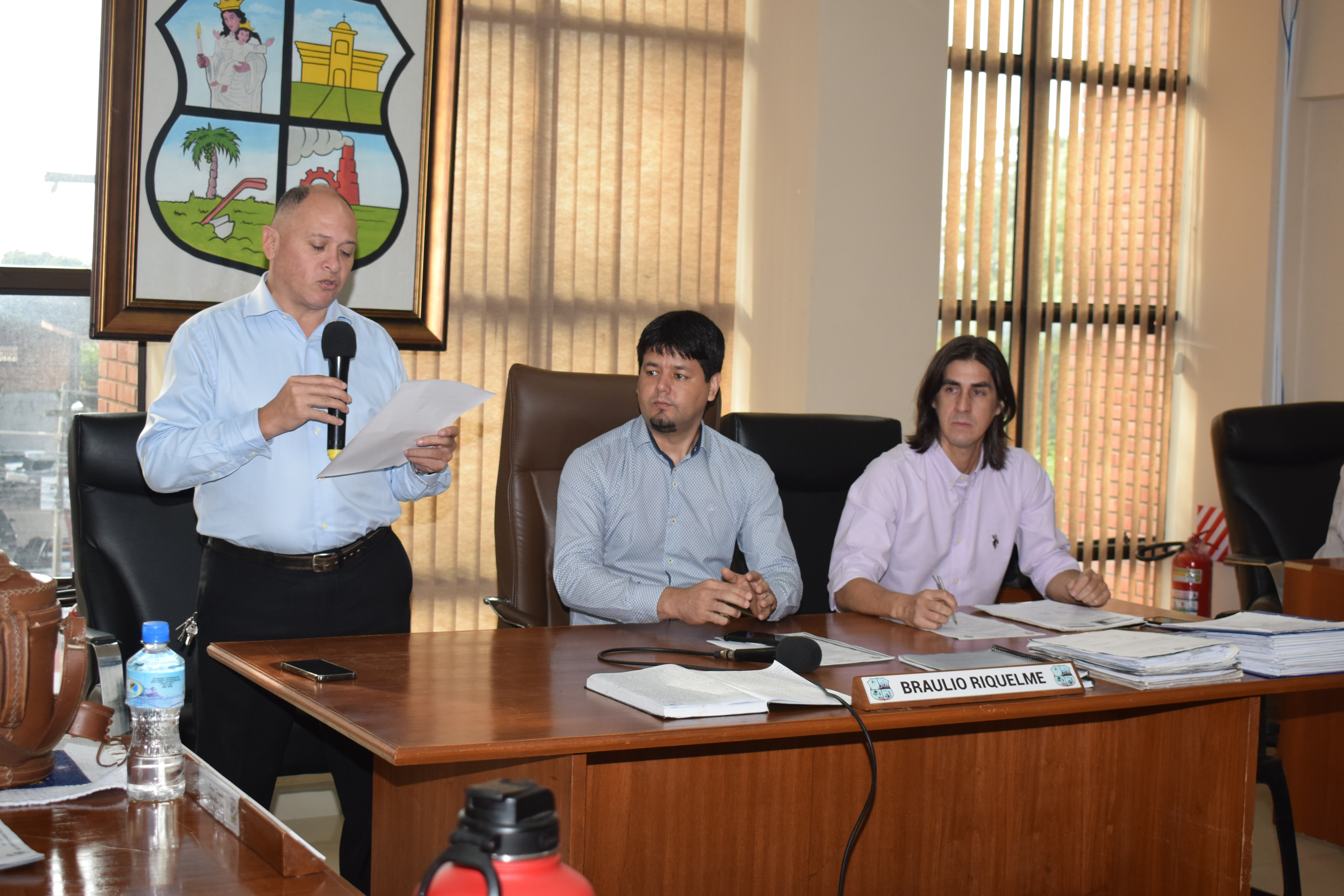 SESION ORDINARIA DE LA JUNTA MUNICIPAL DE CAPIATA: Notas Recibidas, Nota Remitida y Expedientes Dictaminados
