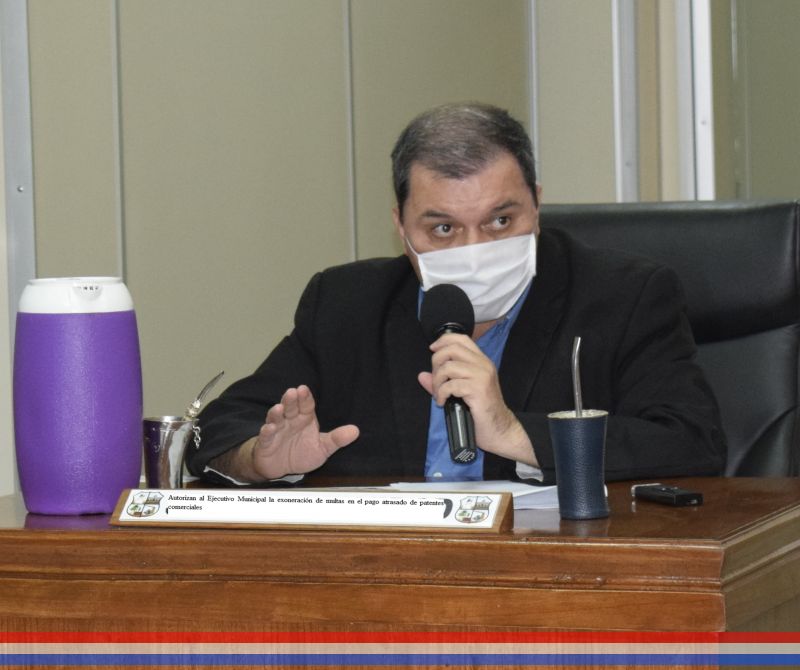 Autorizan al Ejecutivo Municipal la implementación de la exoneración de multas en el pago atrasado de patentes comerciales