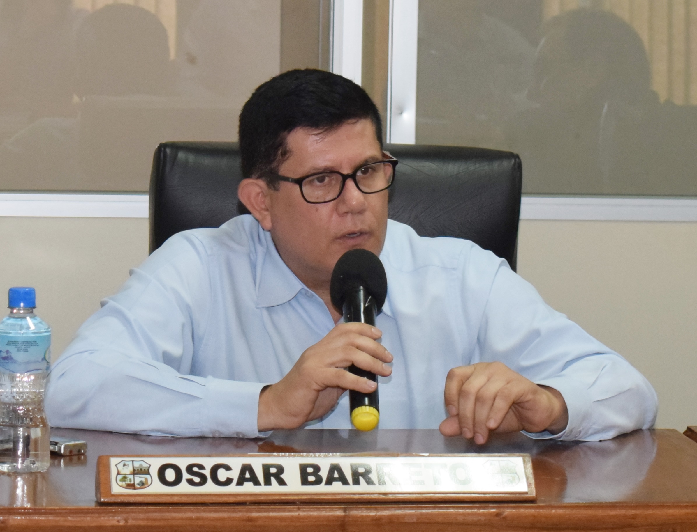 Concejal Barreto solicitó permiso para ausentarse de las dos próximas sesiones por motivos de viaje