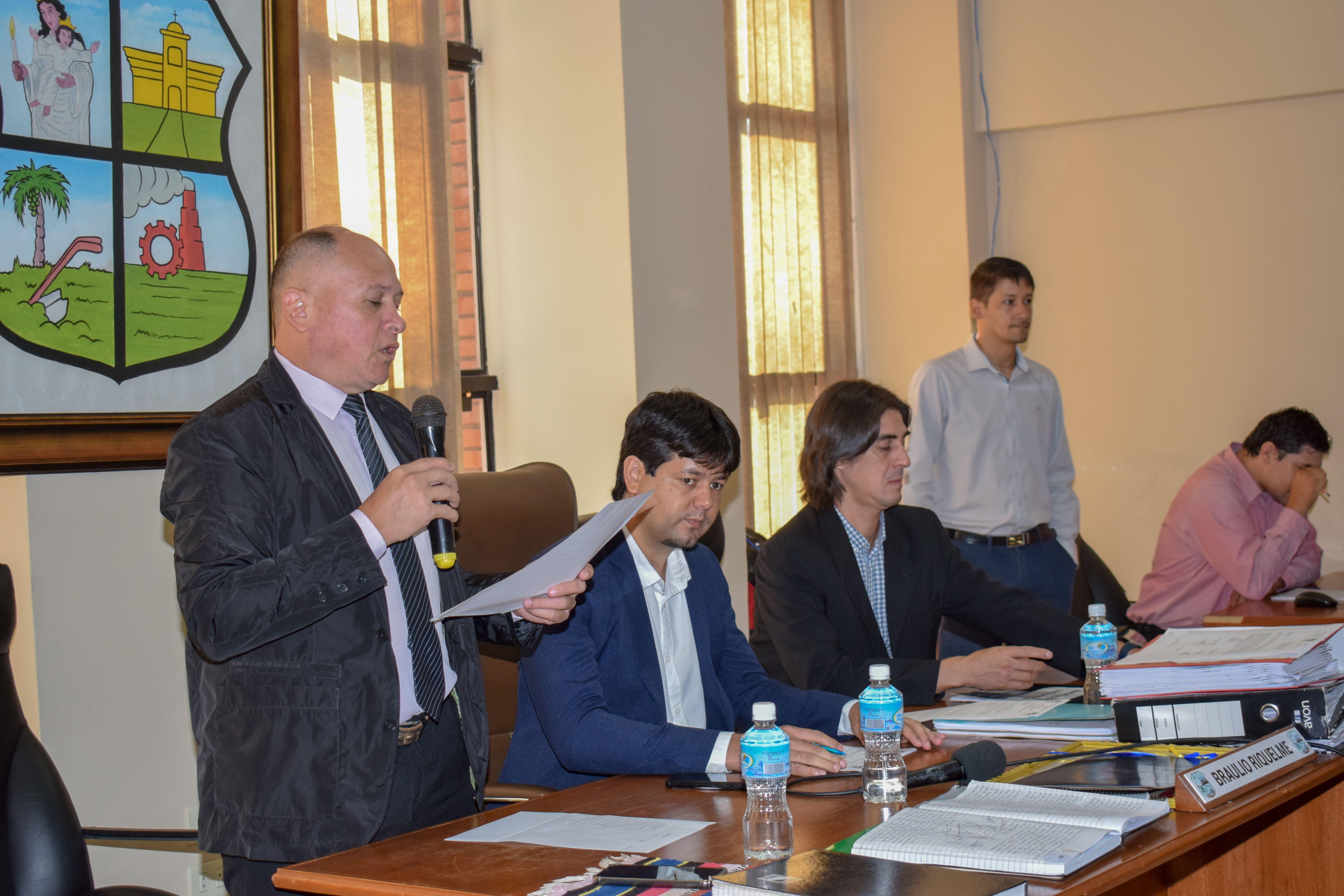 SESION ORDINARIA DE LA JUNTA MUNICIPAL DE CAPIATA: Notas Recibidas, Nota Remitida y Expedientes Dictaminados