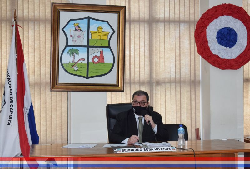SESION ORDINARIA DE LA JUNTA MUNICIPAL DE CAPIATA: Notas Recibidas, Nota Remitida y Expedientes Dictaminados