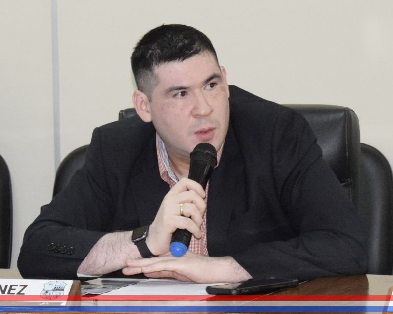 Concejal Jiménez solicita la construcción de un desagüe pluvial para la zona de Marinería Cué, Cía. 9ª Rojas Cañada