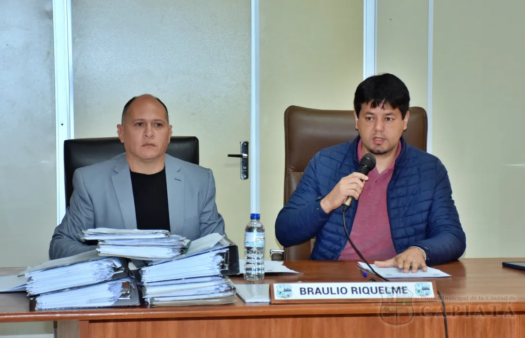SESION ORDINARIA DE LA JUNTA MUNICIPAL DE CAPIATA: Notas Recibidas y Expedientes Dictaminados