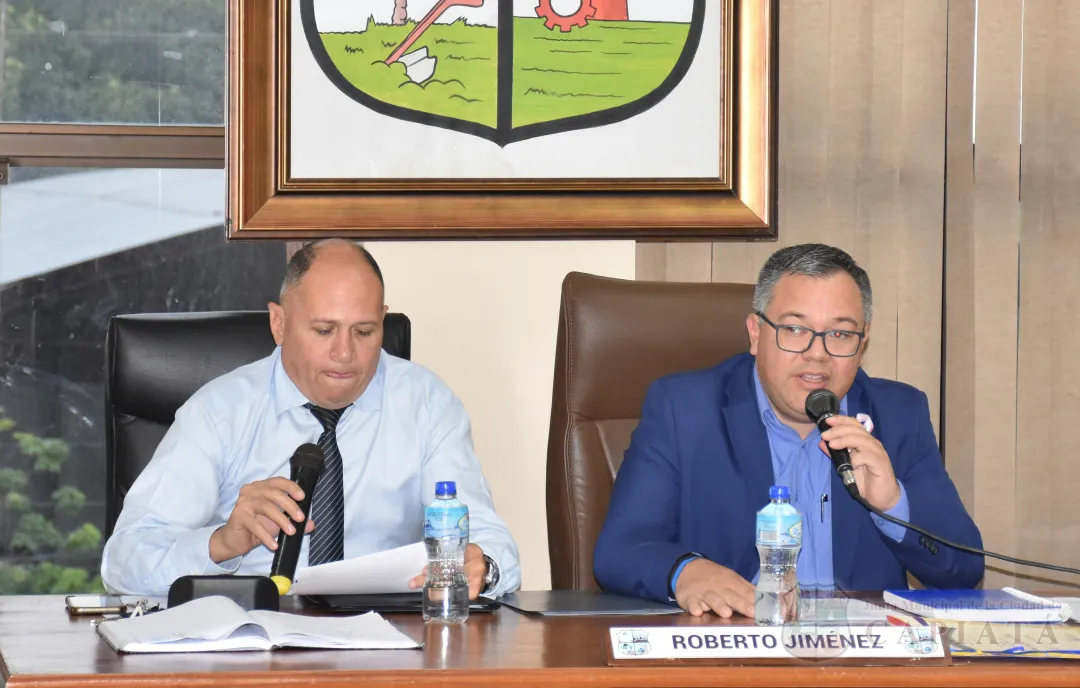 SESION ORDINARIA DE LA JUNTA MUNICIPAL DE CAPIATA: Notas Recibidas, Notas Remitidas y Expedientes Dictaminados