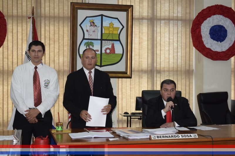 SESION ORDINARIA DE LA JUNTA MUNICIPAL DE CAPIATA: Notas Recibidas, Nota Remitida y Expedientes Dictaminados