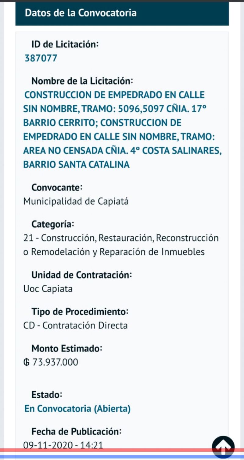 INFORMACION IMPORTANTE: