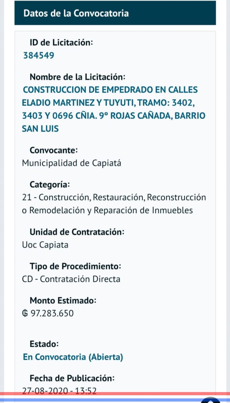 INFORMACIÓN IMPORTANTE: