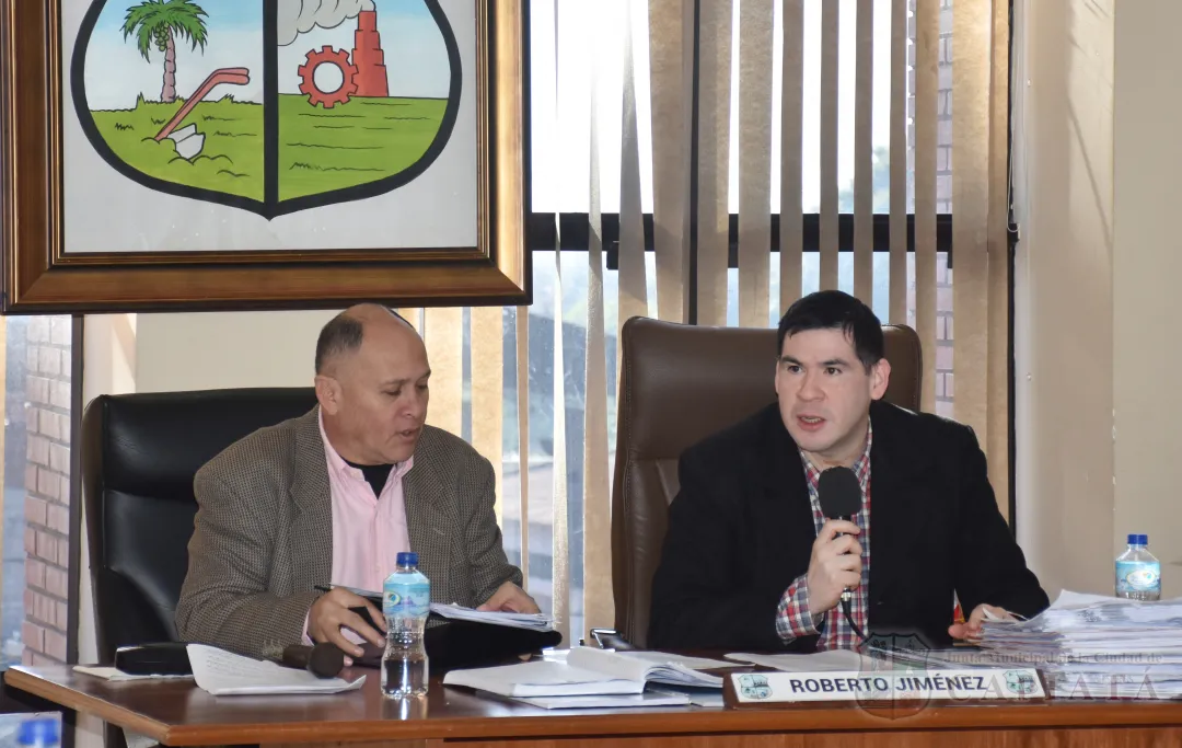 SESION ORDINARIA DE LA JUNTA MUNICIPAL DE CAPIATA: Notas Recibidas, Notas Remitidas y Expedientes Dictaminados