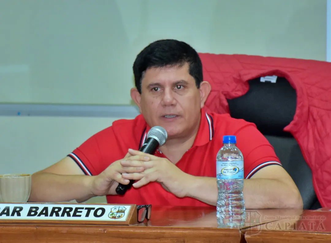 Concejal Barreto solicita la instalación de reductores de velocidad sobre la calle Cerro Corá c/ ruta departamental D 027