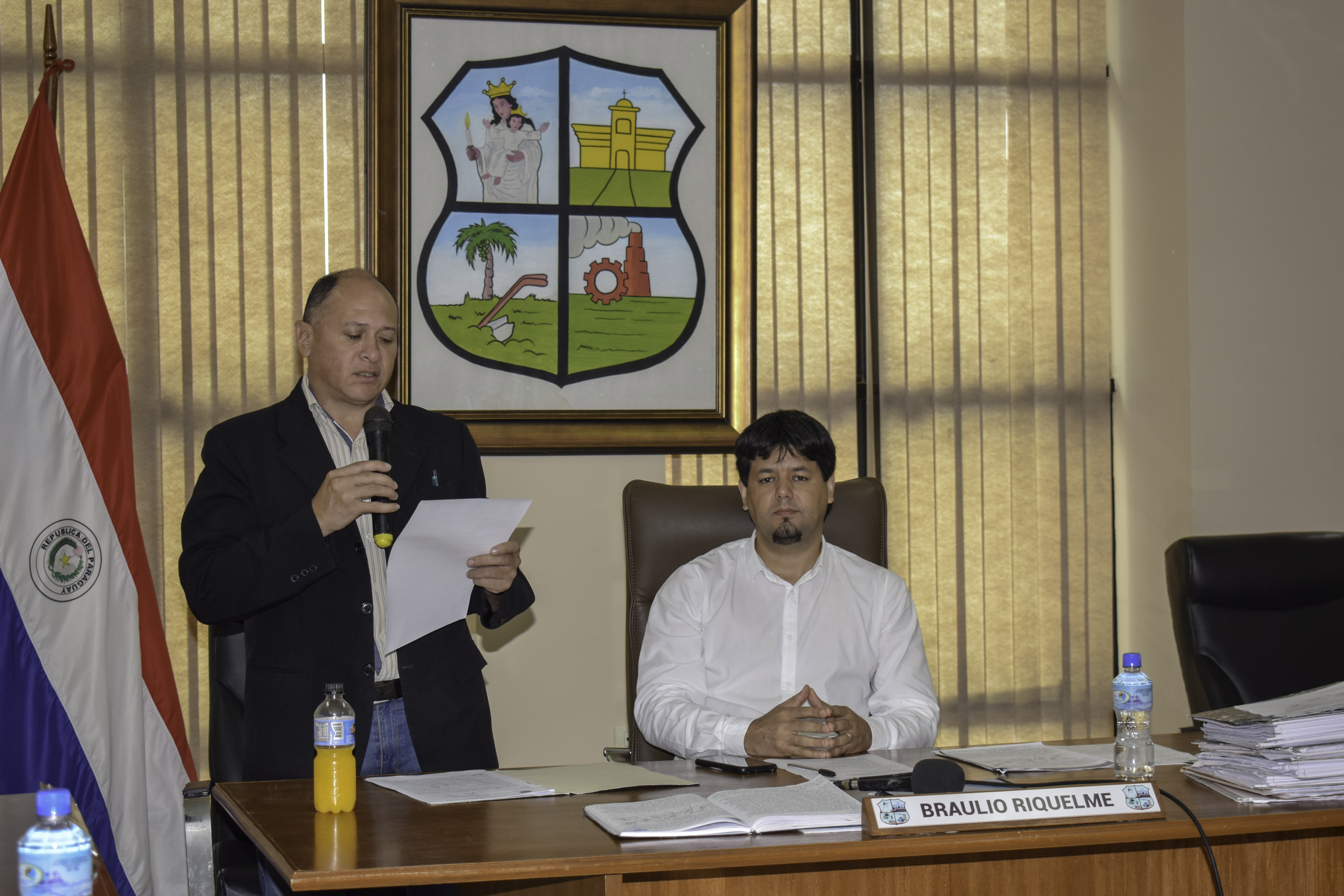 SESION ORDINARIA DE LA JUNTA MUNICIPAL DE CAPIATA: Notas Recibidas, Nota Remitida y Expedientes Dictaminados