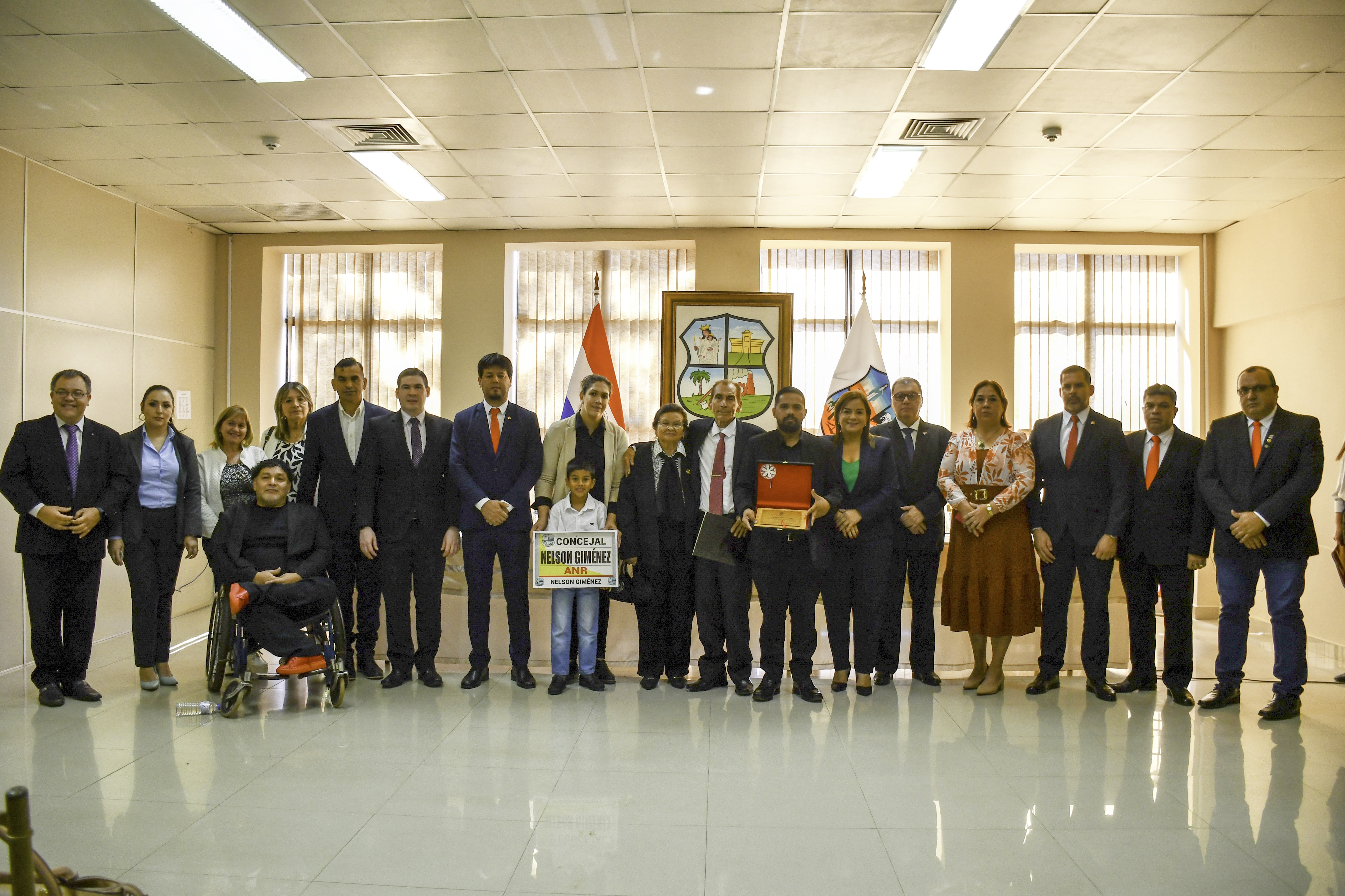 Sesión de Honor en memoria del concejal Nelson Giménez Alfonso (+), Hijo Dilecto Póstumo de la ciudad de Capiatá