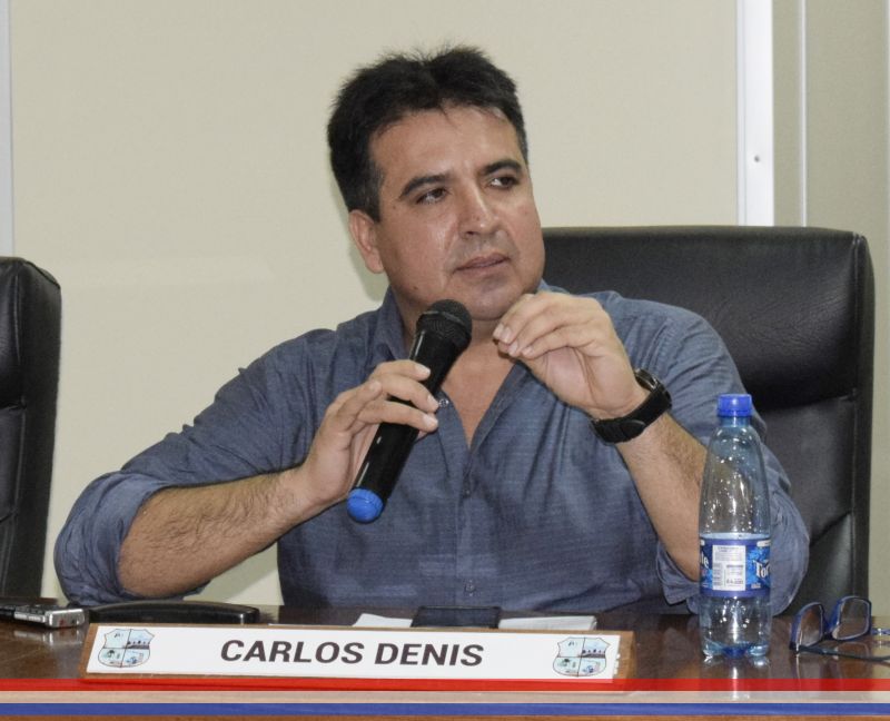 Concejal Denis solicita iluminación y poda de árboles en la ciclovía del Km. 21 ruta D 027