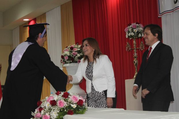 Acto de Graduación del Instituto Superior “Santa Rosa Mística”