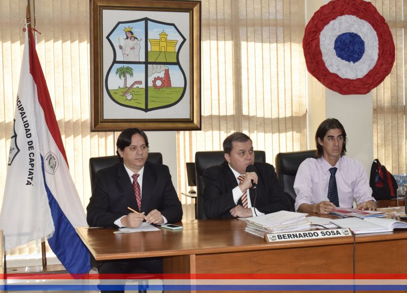 SESION ORDINARIA DE LA JUNTA MUNICIPAL DE CAPIATA: Notas Recibidas, Nota Remitida y Expedientes Dictaminados