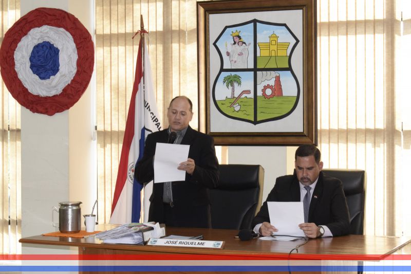 SESION ORDINARIA DE LA JUNTA MUNICIPAL DE CAPIATA: Notas Recibidas, Nota Remitida y Expedientes Dictaminados