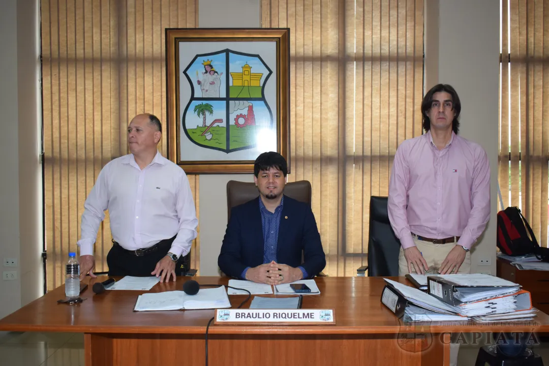 SESION ORDINARIA DE LA JUNTA MUNICIPAL DE CAPIATA: Notas Recibidas y Expedientes Dictaminados