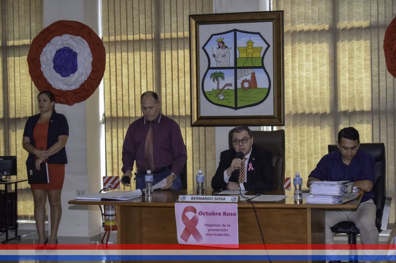 SESION ORDINARIA DE LA JUNTA MUNICIPAL DE CAPIATA: Notas Recibidas, Notas Remitidas y Expedientes Dictaminados