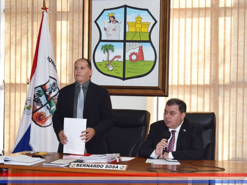 SESION ORDINARIA DE LA JUNTA MUNICIPAL DE CAPIATA: Notas Recibidas, Notas Remitidas y Expedientes Dictaminados