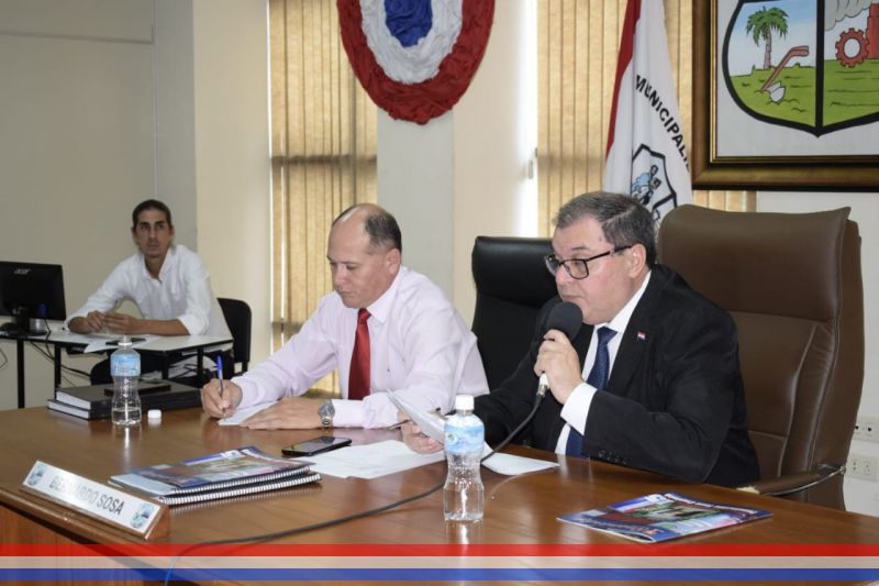 Informe del presidente de la Junta Municipal, concejal Bernardo Sosa Viveros (ANR)