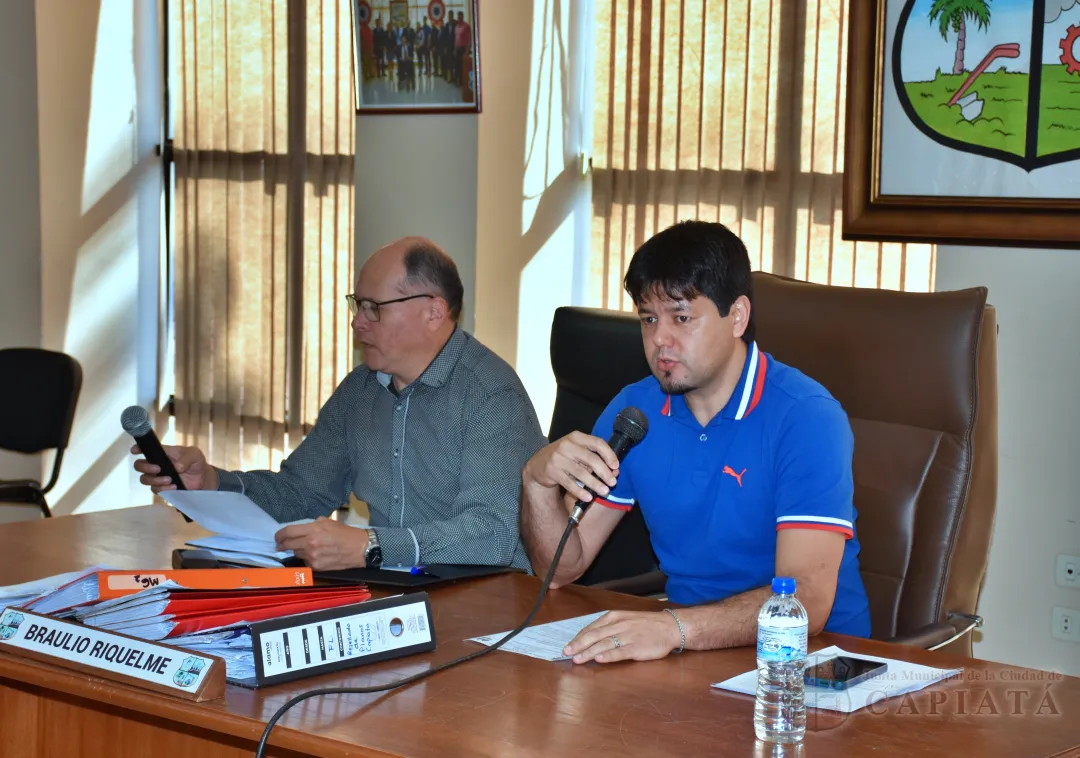 SESION ORDINARIA DE LA JUNTA MUNICIPAL DE CAPIATA: Notas Recibidas y Expedientes Dictaminados