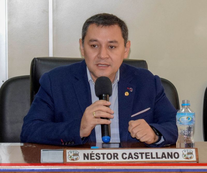 Concejal Castellano solicita instalación de cebras peatonales, reductores de velocidad y señales de tránsito sobre importante intersección del barrio Virgen del Pilar