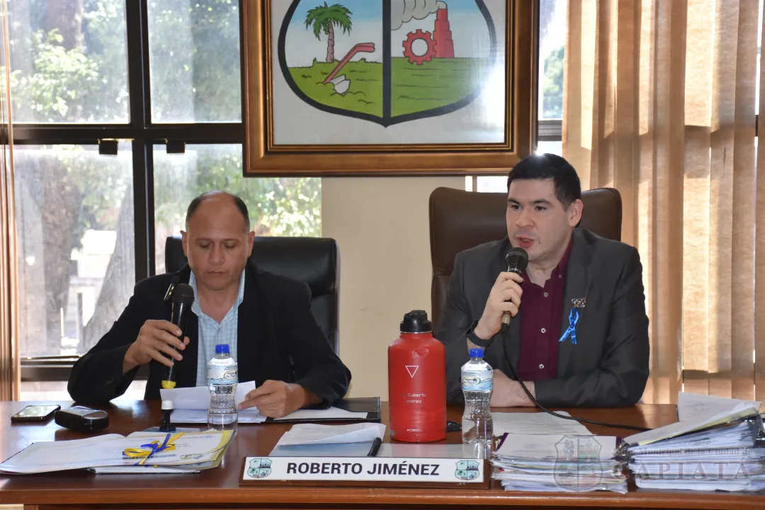 SESION ORDINARIA DE LA JUNTA MUNICIPAL DE CAPIATA: Notas Recibidas y Expedientes Dictaminados