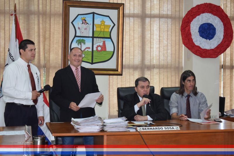 SESION ORDINARIA DE LA JUNTA MUNICIPAL DE CAPIATA: Notas Recibidas, Nota Remitida y Expedientes Dictaminados