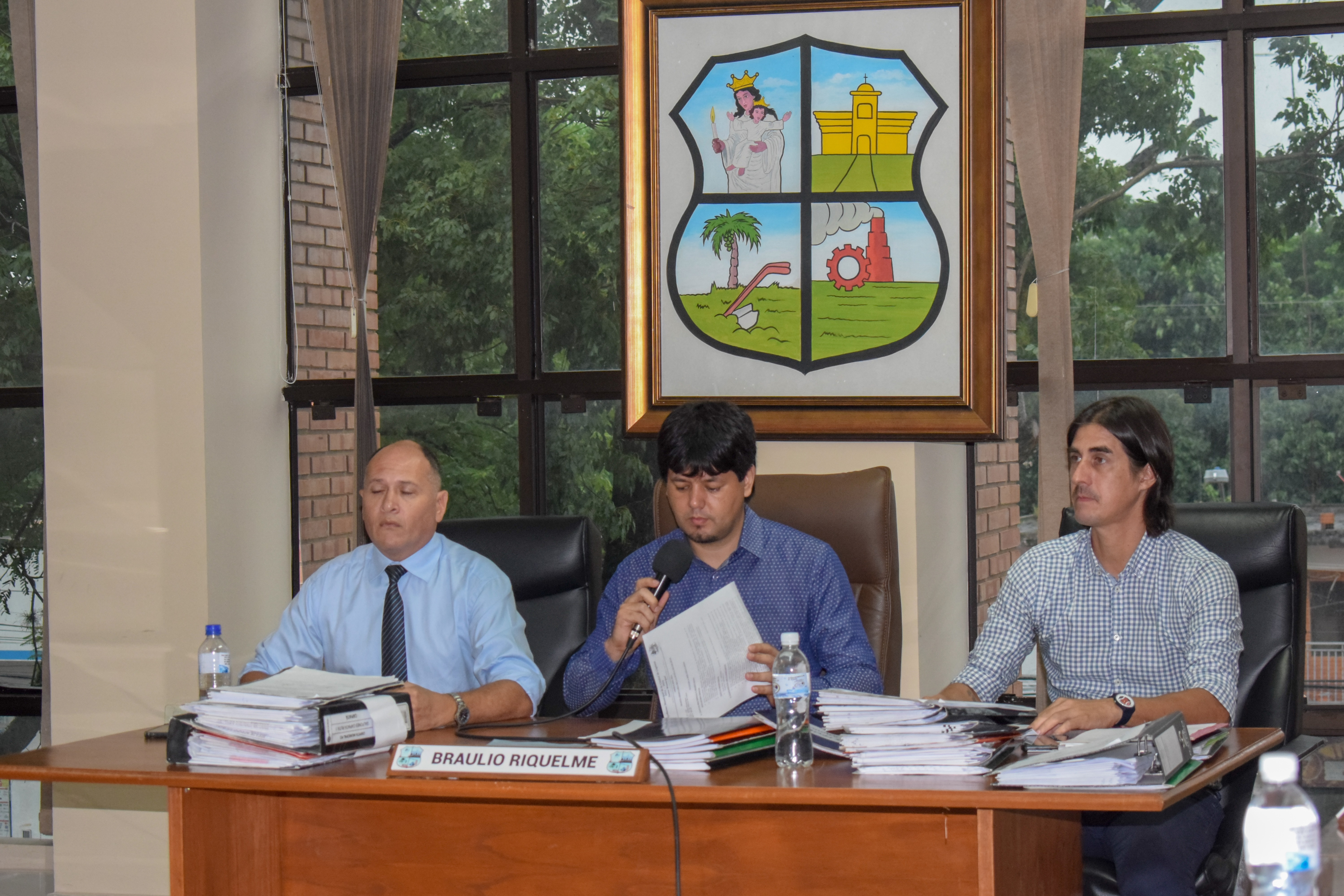 SESION ORDINARIA DE LA JUNTA MUNICIPAL DE CAPIATA: Notas Recibidas, Nota Remitida y Expedientes Dictaminados