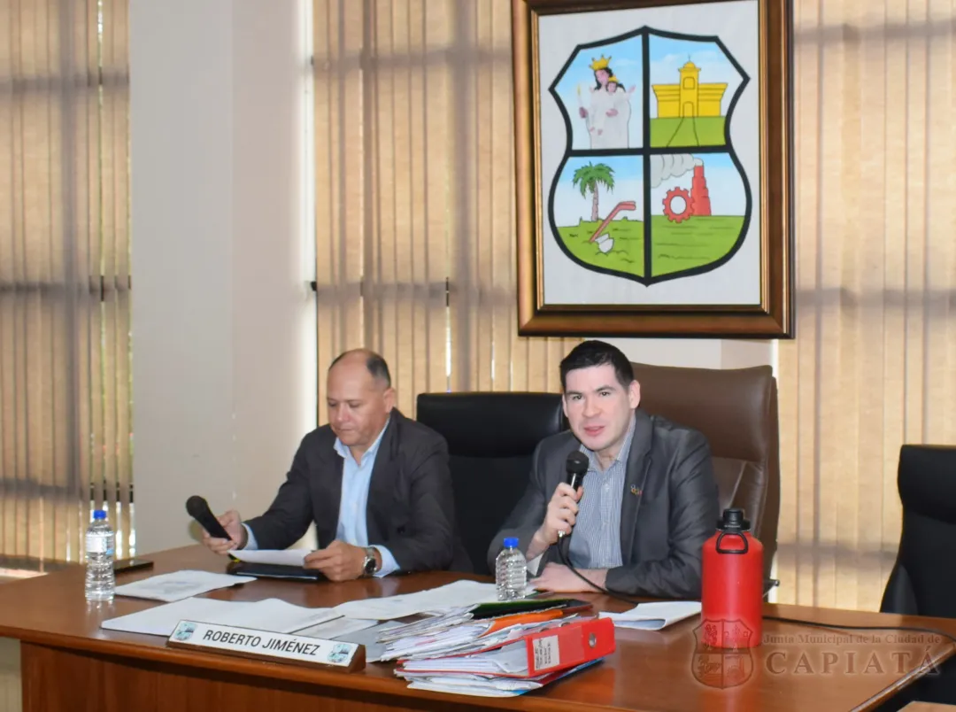 SESION ORDINARIA DE LA JUNTA MUNICIPAL DE CAPIATA: Notas Recibidas y Expedientes Dictaminados