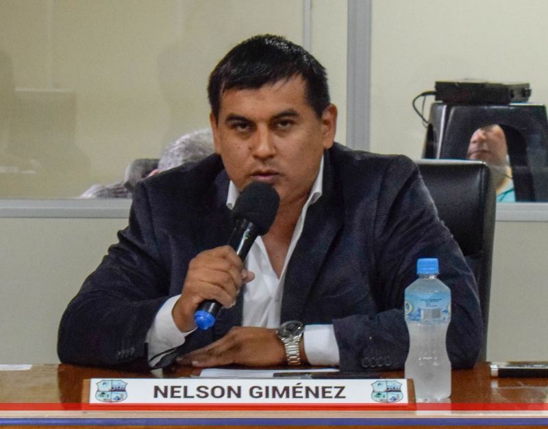 Concejal Giménez solicita al Ejecutivo Municipal la cesión de un predio municipal para la Asociación de Educadores del sector sur
