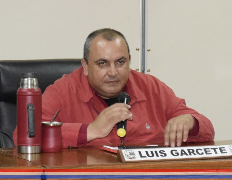 Informe del concejal Luis Garcete (ANR)