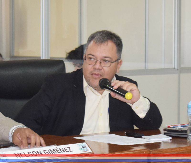 Los concejales Roberto Jiménez, Carlos Denis, Francisco López y Mario Mármol conforman la Comisión Permanente durante el receso legislativo