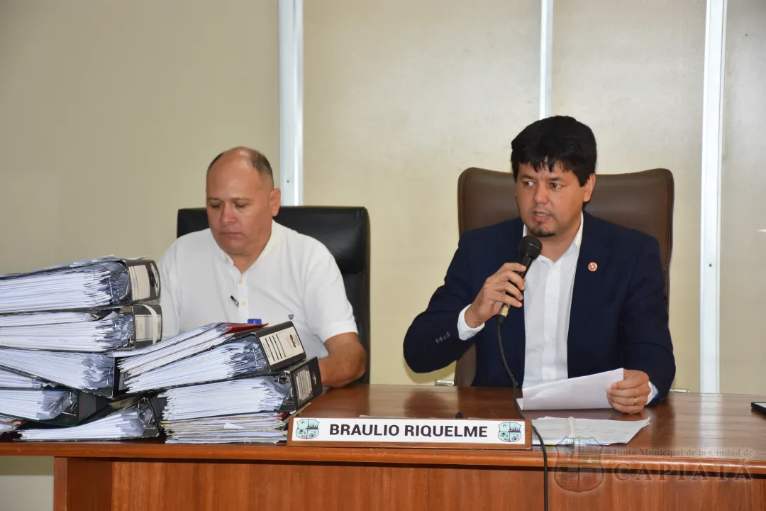 SESION ORDINARIA DE LA JUNTA MUNICIPAL DE CAPIATA: Notas Recibidas y Expedientes Dictaminados
