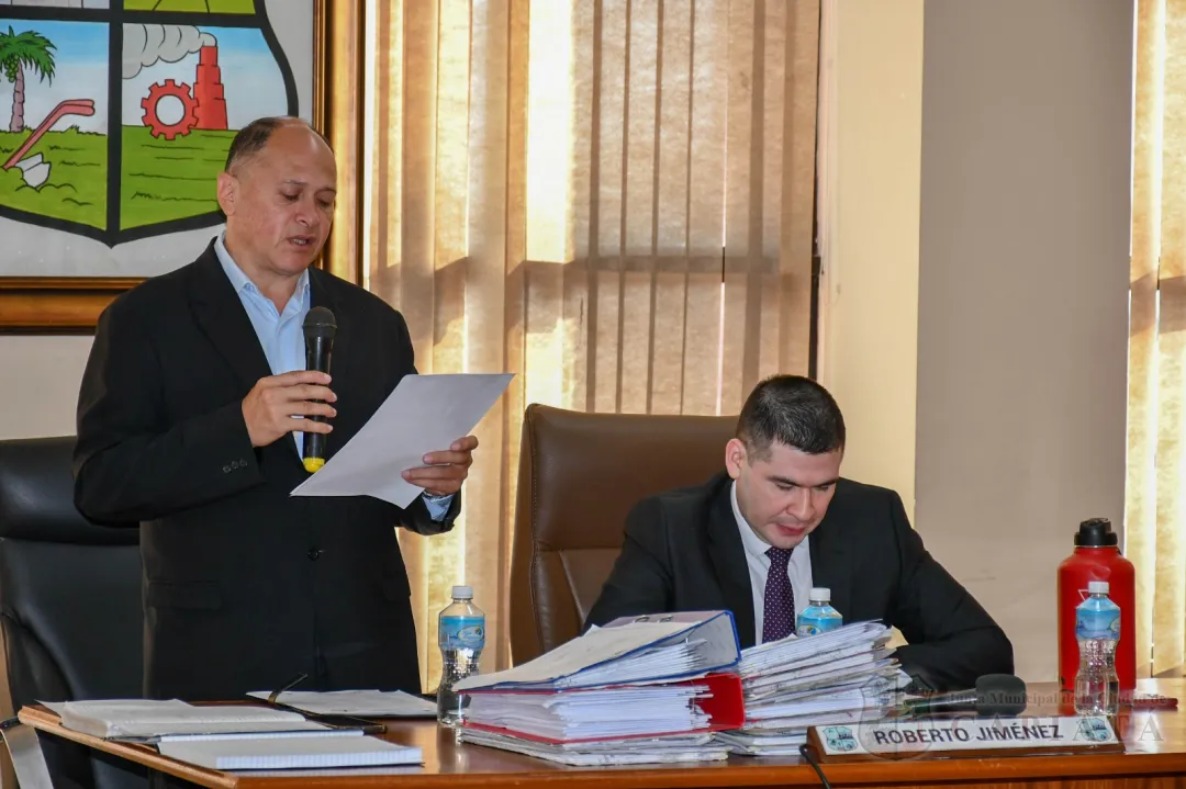 SESION ORDINARIA DE LA JUNTA MUNICIPAL DE CAPIATA: Notas Recibidas y Expedientes Dictaminados