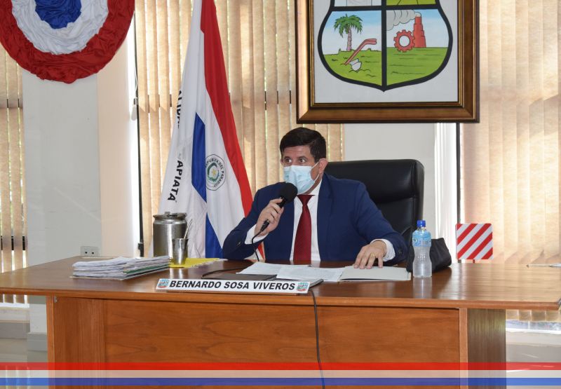 SESION ORDINARIA DE LA JUNTA MUNICIPAL DE CAPIATA: Notas Recibidas, Nota Remitida y Expedientes Dictaminados