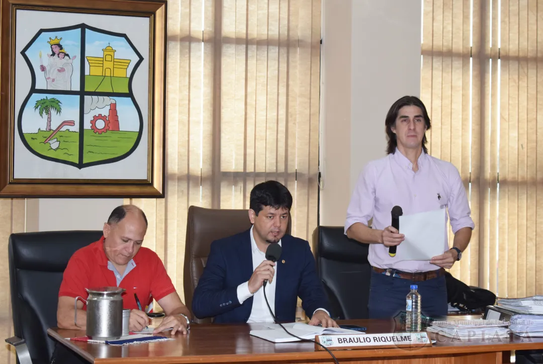 SESION ORDINARIA DE LA JUNTA MUNICIPAL DE CAPIATA: Notas Recibidas y Expedientes Dictaminados