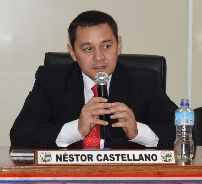 Concejal Castellano solicita el despeje y la limpieza del canal de desague de la Avda. Tte. Leonardo Salinas